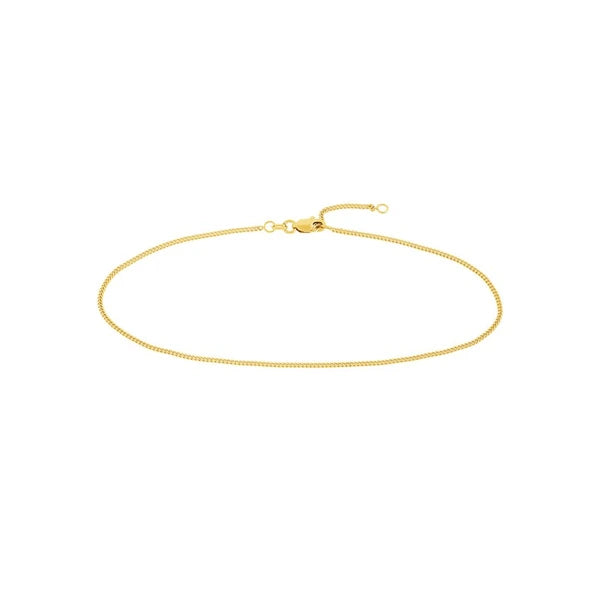 1.40mm Curb Chain Anklet