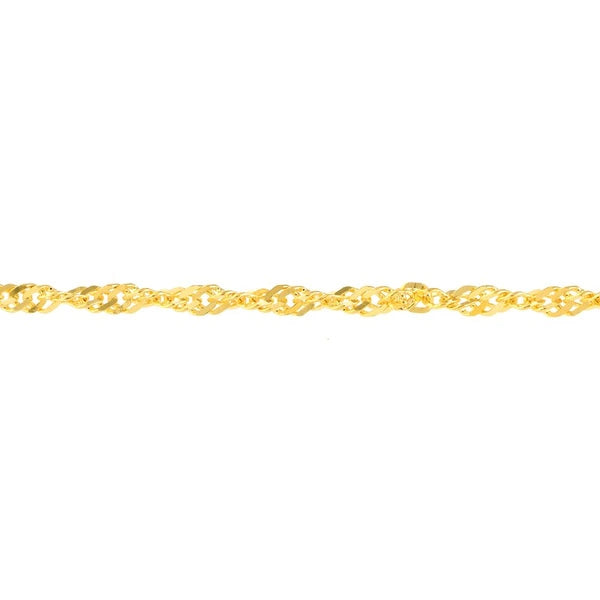 Singapore Chain Adjustable Anklet