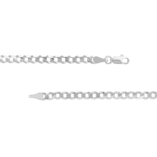 3.7mm Curb Chain with Lobster Lock