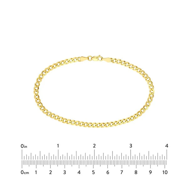 3.7mm Curb Chain with Lobster Lock