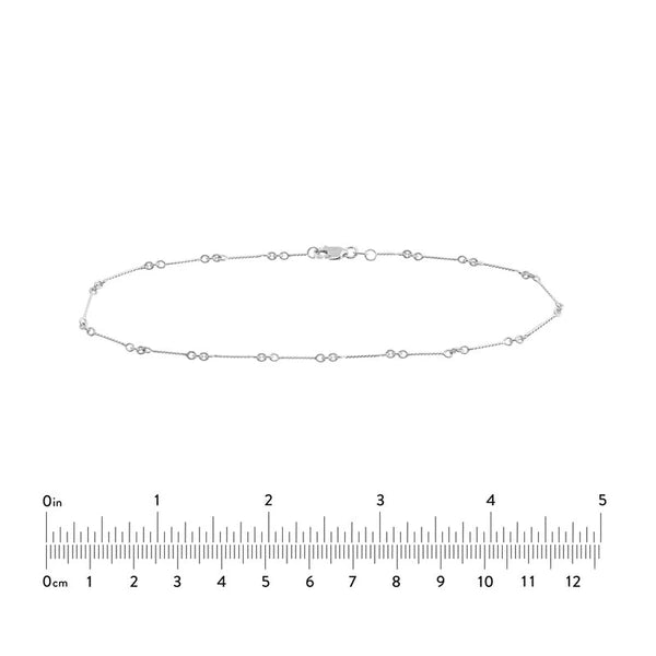 0.8mm Designer Twist Chain with Lobster Lock