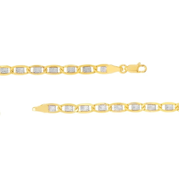 5.10mm Hollow 2T Star Valentino Bracelet