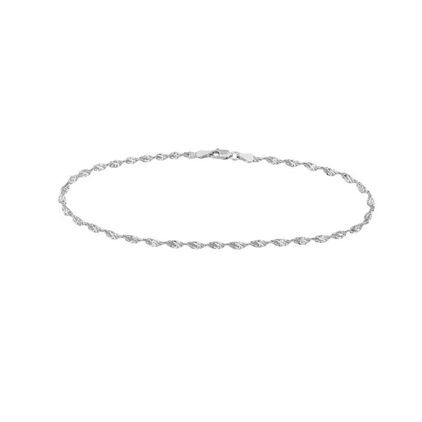 Sterling Silver 2.9mm Dorica Chain