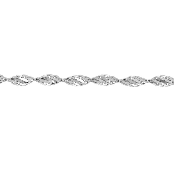 Sterling Silver 2.9mm Dorica Chain
