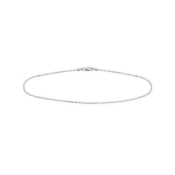 Sterling Silver 1.4mm Singapore Chain