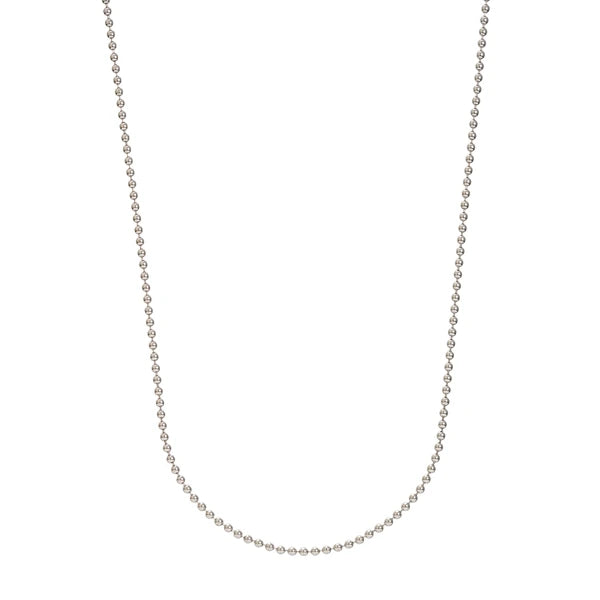 Sterling Silver 2mm Bead Chain