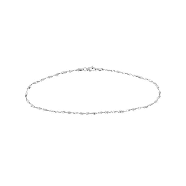 Sterling Silver 2.1mm Dorica Chain with Lobster Lock
