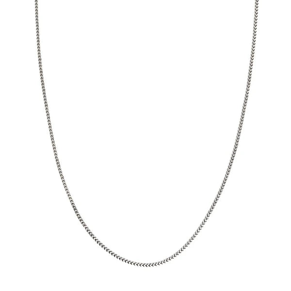 Sterling Silver 1.9mm Franco Chain with Lobster Lock