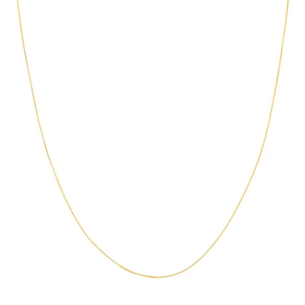 0.55mm Adjustable Box Chain with Spring Ring