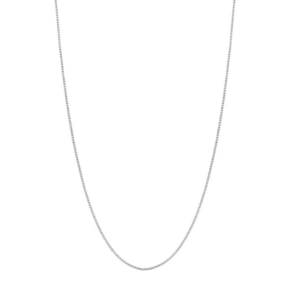 0.66mm Adjustable Box Chain with Lobster Lock