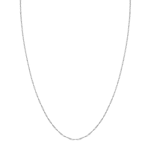 1.4mm Singapore Chain with Lobster Lock