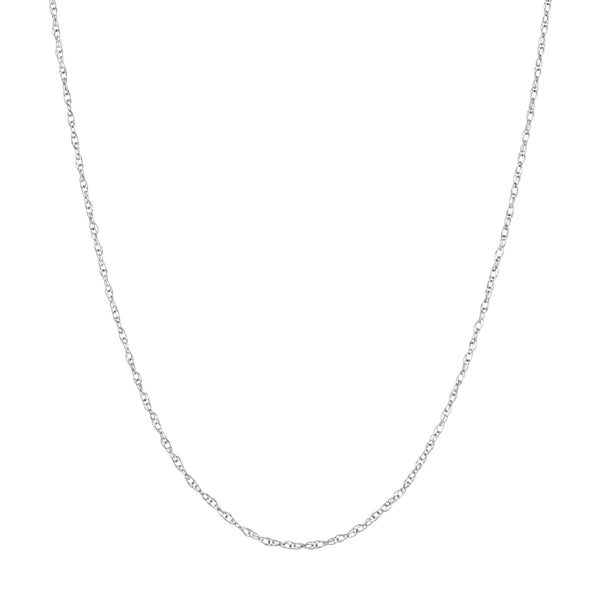Sterling Silver 0.75mm Pendant Rope Chain