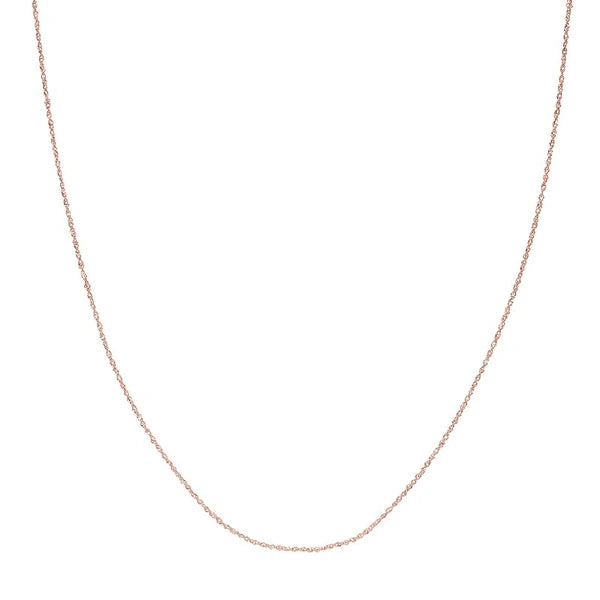 1.15mm Sparkle Singapore Chain with Lobster Lock
