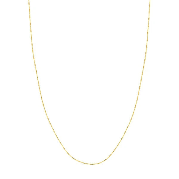 0.9mm Barrel Saturn Cable Chain with Spring Ring