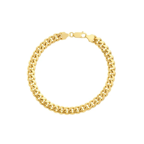 8.10mm T-Miami Cuban Chain with Lobster Lock