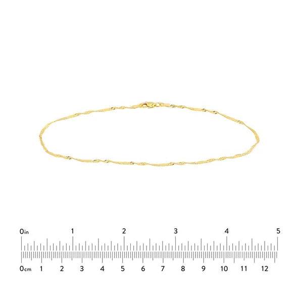 Singapore Flat Saturn Chain