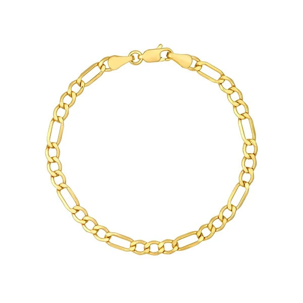4.40mm Hollow D/C Figaro Chain