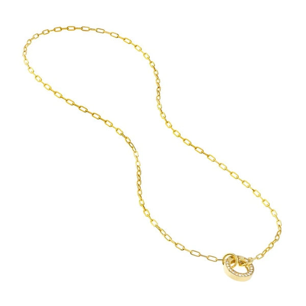 2.5mm Open Paper Clip Split Chain