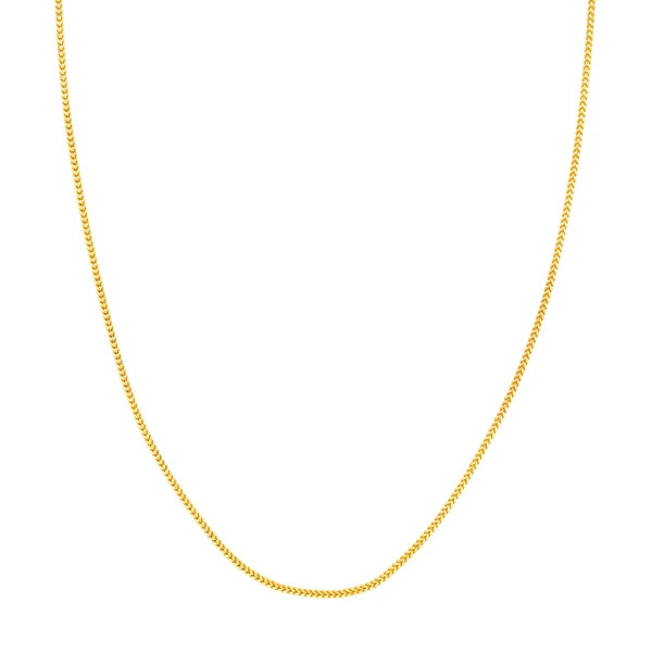 1.55mm Hollow Square Franco Chain