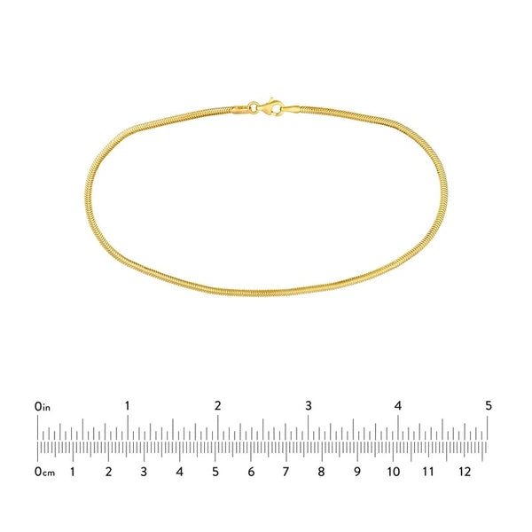 Hollow D/C SN/Ake Anklet