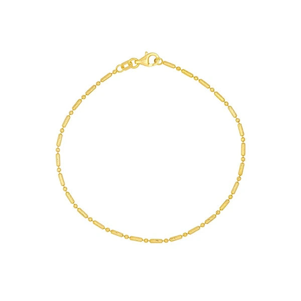 1.50mm D/C Bead and Long Bar Chain