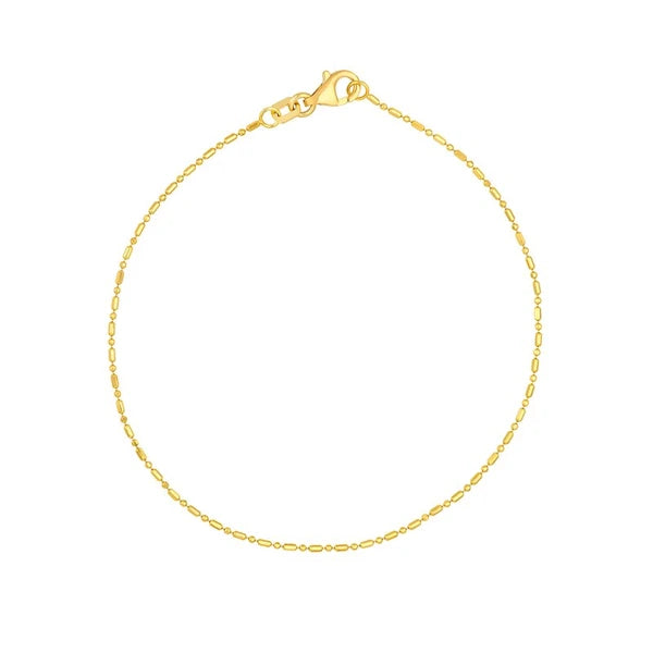 1.0mm D/C Bead and Bar Chain