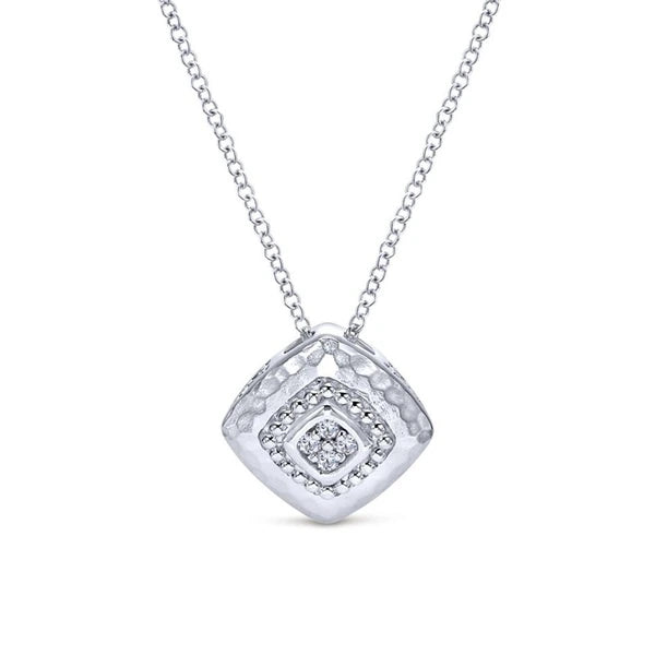 925 Silver Souviens Diamond Necklace