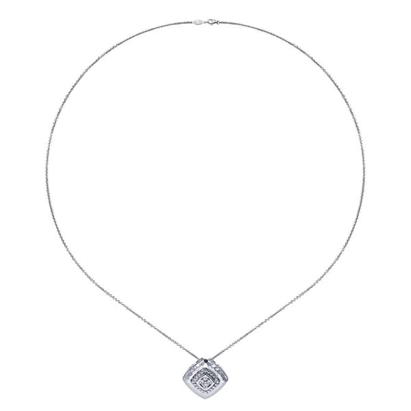 925 Silver Souviens Diamond Necklace