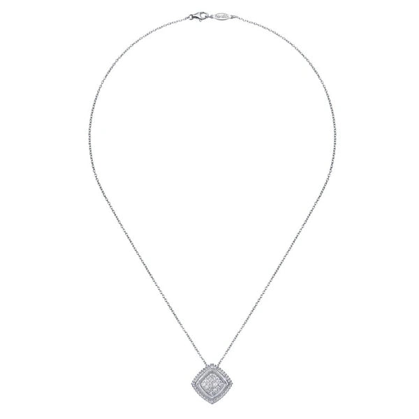 925 Silver Mediterranean Diamond Necklace