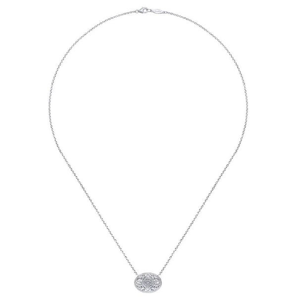 925 Silver Mediterranean Diamond Necklace