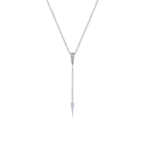 14K White Gold Fashion Necklace