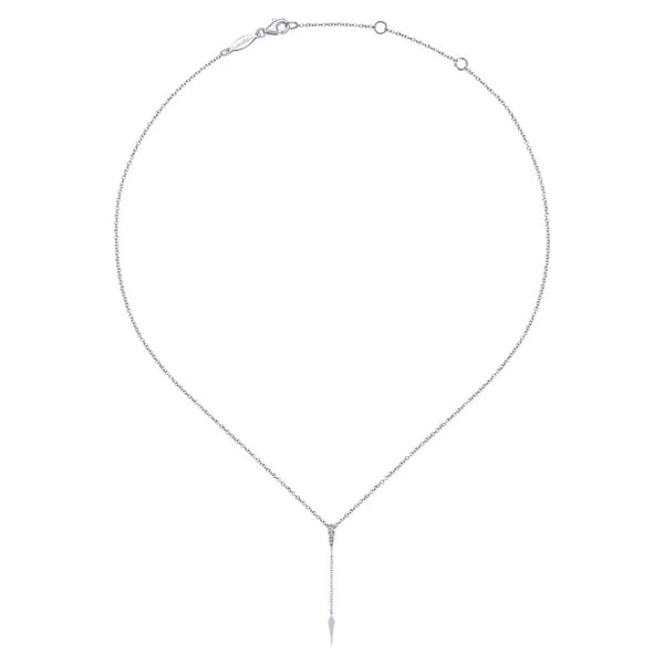 14K White Gold Fashion Necklace