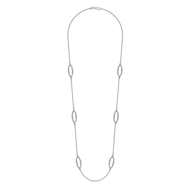925 Sterling Silver Bujukan Station Necklace