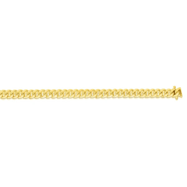 14K Gold 8.5" 6.1mm Classic Miami Cuban