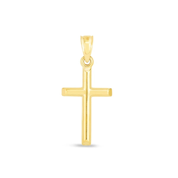 14K Gold Petite Cross