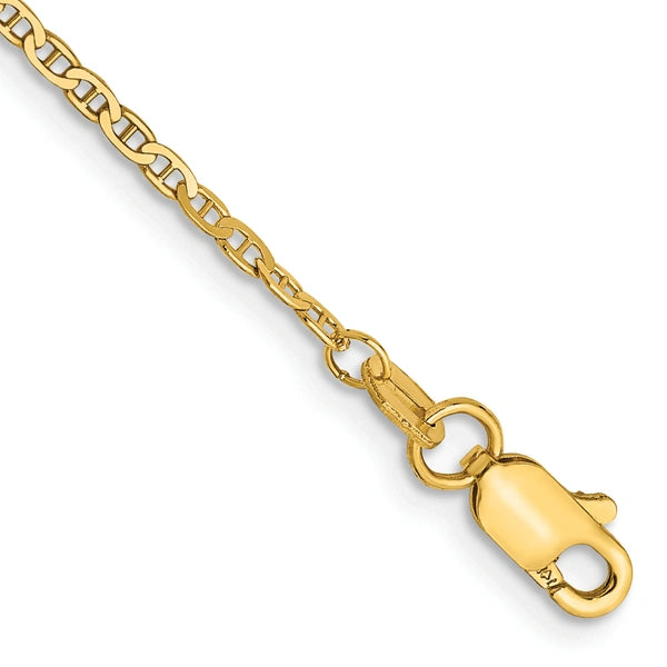 Gold (14K) Flat Anchor Chain