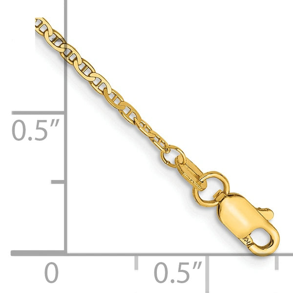 Gold (14K) Flat Anchor Chain