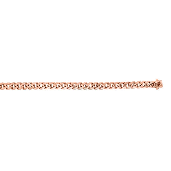 14K Gold 8.5" 6.1mm Classic Miami Cuban