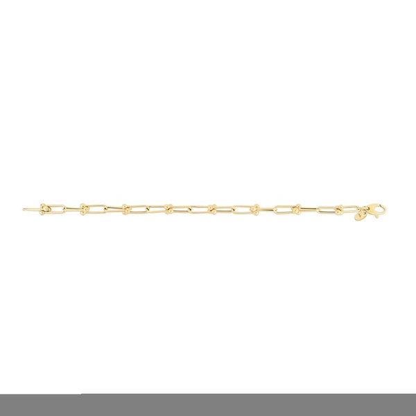 14K 5.9mm Jax Link Chain Bracelet