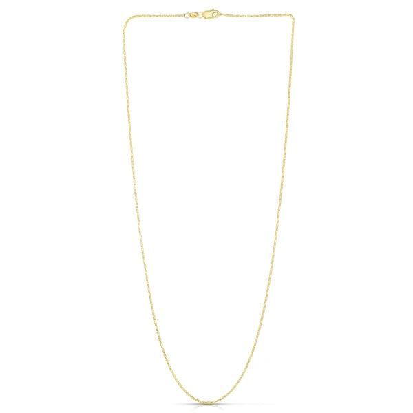 14K Gold .9mm Lumina Chain