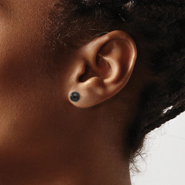 Gold Gemstone Earrings