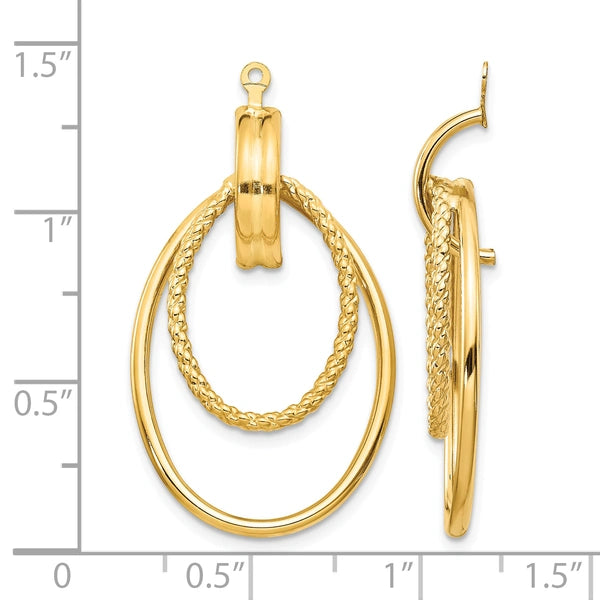 Gold Earring Jackets
