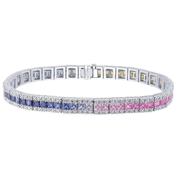 14K White Gold Fashion Bracelet