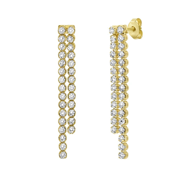 14K Diamon'Oro Cascade Earrings
