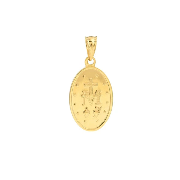 Oval Blessed Mary Medal