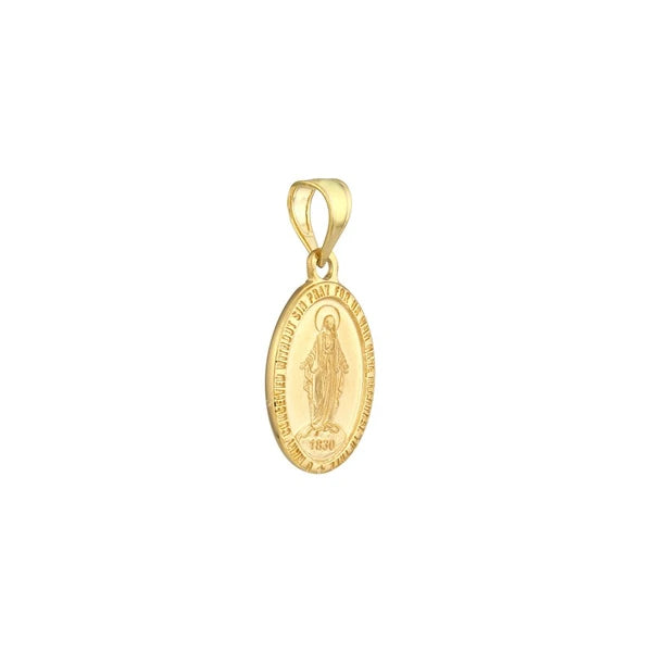Small Oval Blessed Mary Medal