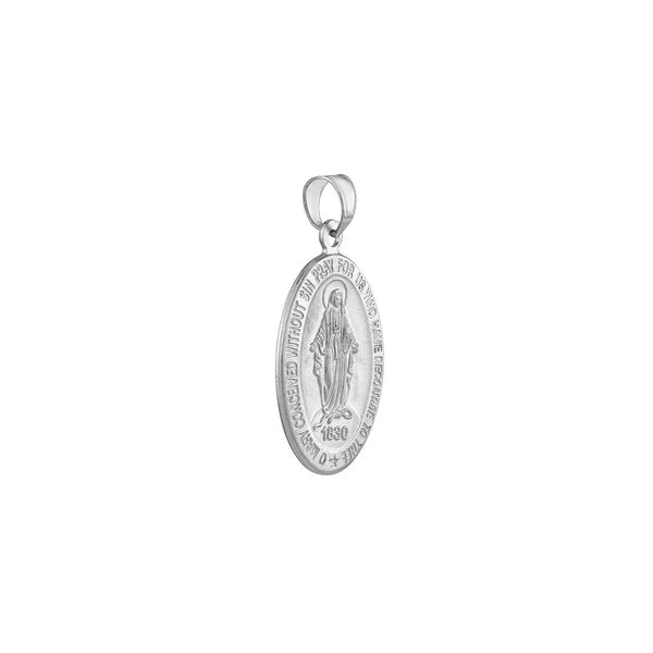 Large Oval Blessed Mary Medal