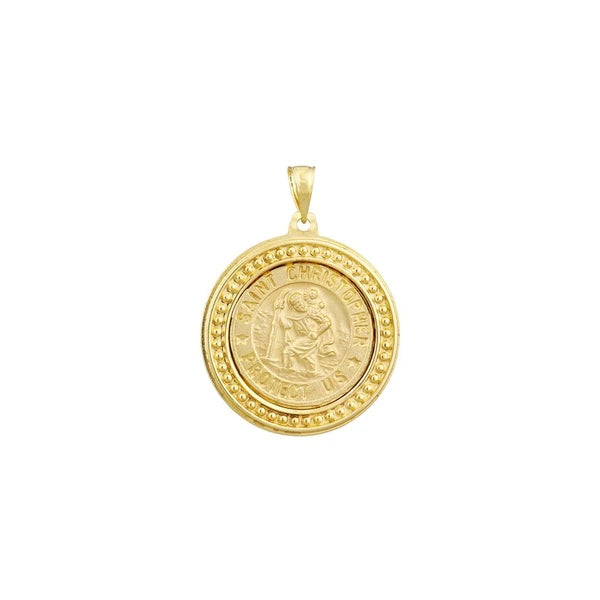 Framed St Christopher Medal