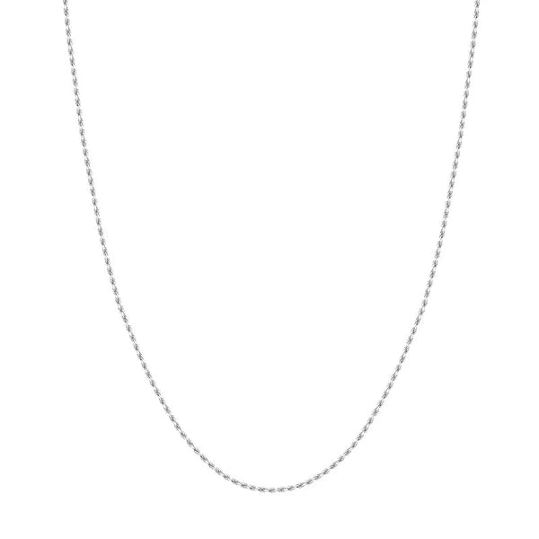1.56mm D/C Rope Chain with Lobster Lock