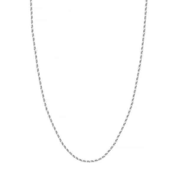 2.15mm D/C Rope Chain with Lobster Lock